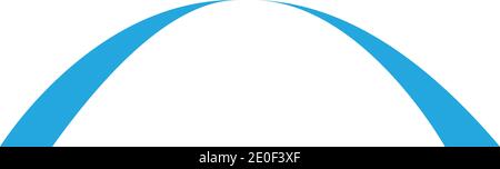 Bridge Logo Template vector icon illustration design Stock Vector