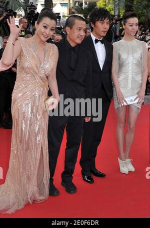 Hao Lei arriving at the Rust And Bone (De Rouille et D'Os) screening, as part of the 65th Cannes International Film Festival, at the Palais des Festivals in Cannes, southern France on May 17, 2012. Photo by Aurore Marechal/ABACAPRESS.COM Stock Photo