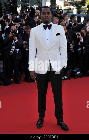 US singer Sean J. Combs aka Puff Diddy arriving at the 'Killing them softly' premiere at the 65th Cannes film festival, in Cannes, southern France, on May 22, 2012. Photo by Aurore Marechal/ABACAPRESS.COM Stock Photo