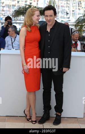 Nicole Kidman and John Cusack attending the 'Paperboy' photocall during the 65th Annual Cannes Film Festival at the Palais des Festivals in Cannes, southern France on May 24, 2012. Photo by Frederic Nebinger/ABACAPRESS.COM Stock Photo