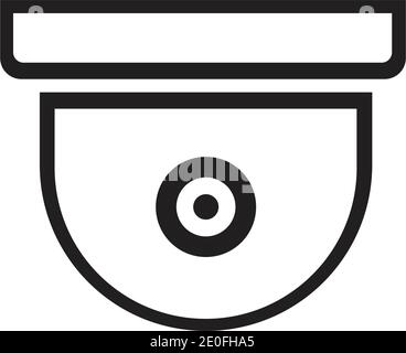 Security camera cctv icon, sign CCTV vector design Vector illustration of cctv and camera symbol Stock Vector