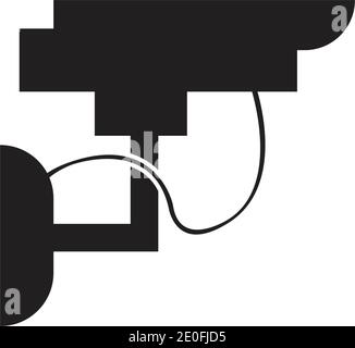 Security camera cctv icon, sign CCTV vector design Vector illustration of cctv and camera symbol Stock Vector