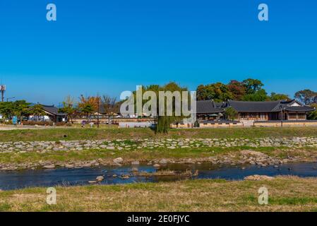 Gyeongju Gyochon Traditional Village at Gyeongju, Republic of Korea Stock Photo