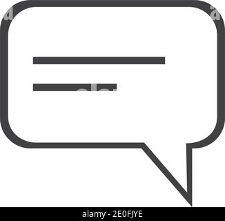 Chat Bubbles Vector Icon illustration design,Chat and Speech Bubble Icons Set Vector Stock Vector
