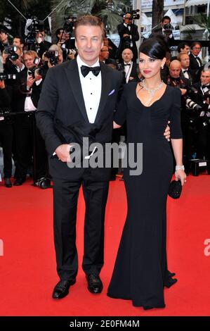 Alec Baldwin and Hilaria Thomas arriving at the closing ceremony of the 65th Cannes film festival, in Cannes, southern France, on May 27, 2012. Photo by Aurore Marechal/ABACAPRESS.COM Stock Photo