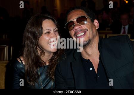 Joey Starr and Karole Rocher attending the Romy Schneider And Patrick Dewaere Awards 2012 held at the Shangri-La Hotel in Paris, France on June 11, 2012. Photo by Nicolas Genin/ABACAPRESS.COM Stock Photo