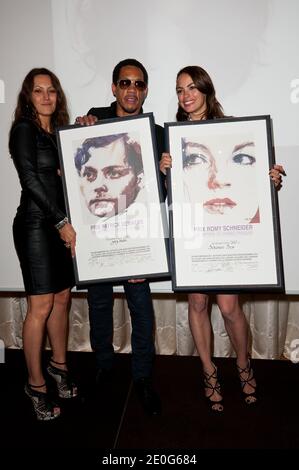 Berenice Bejo, Karole Rocher and Joey Starr attending the Romy Schneider And Patrick Dewaere Awards 2012 held at the Shangri-La Hotel in Paris, France on June 11, 2012. Photo by Nicolas Genin/ABACAPRESS.COM Stock Photo