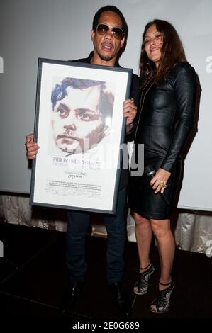 Joey Starr and Karole Rocher attending the Romy Schneider And Patrick Dewaere Awards 2012 held at the Shangri-La Hotel in Paris, France on June 11, 2012. Photo by Nicolas Genin/ABACAPRESS.COM Stock Photo