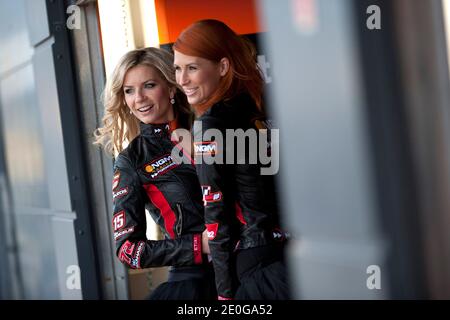 Grid Girl during the MotoGP Great Britain Grand Prix in