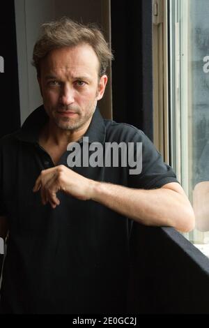 EMBARGOED FOR WEB AND APPS IN FRANCE UNTIL JULY 5, 2012 - EXCLUSIVE - French actor and film director Vincent Perez attends his photography exhibition 'Matieres Et Sentiments', held at the BHV's observatory from June 21st until August 25, in Paris, France, on June 21, 2012. Photo by Aurore Marechal/ABACAPRESS.COM Stock Photo