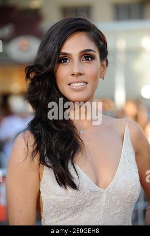 Sandra Echeverria arrives at the World premiere of Universal Pictures
