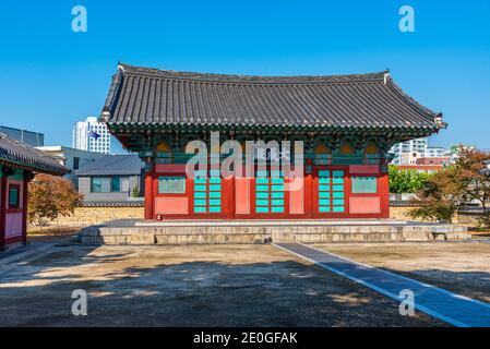 Hyanggyo confucian school at Daegu, Republic of Korea Stock Photo