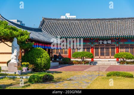 Hyanggyo confucian school at Daegu, Republic of Korea Stock Photo