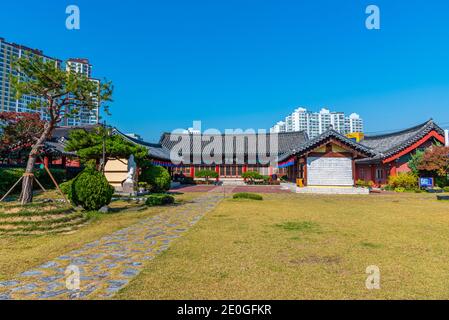 Hyanggyo confucian school at Daegu, Republic of Korea Stock Photo