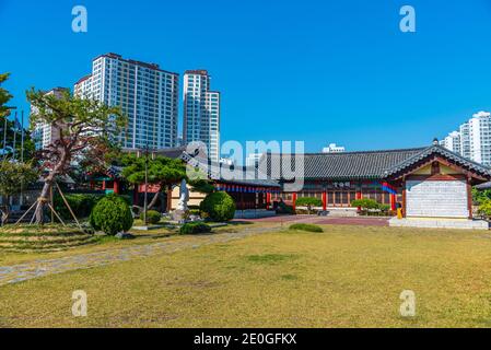 Hyanggyo confucian school at Daegu, Republic of Korea Stock Photo