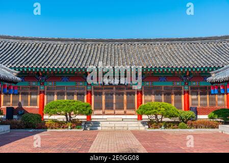 Hyanggyo confucian school at Daegu, Republic of Korea Stock Photo