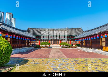 Hyanggyo confucian school at Daegu, Republic of Korea Stock Photo