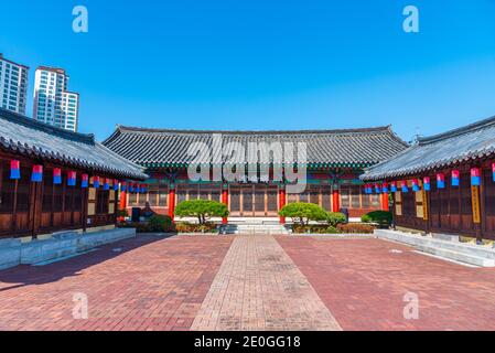 Hyanggyo confucian school at Daegu, Republic of Korea Stock Photo