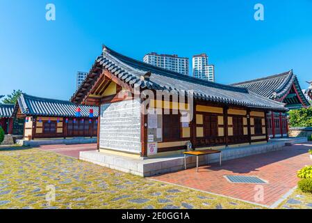 Hyanggyo confucian school at Daegu, Republic of Korea Stock Photo