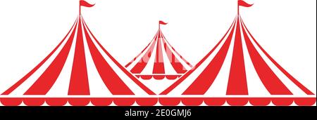 Circus vector illustration design logo emblems template Stock Vector