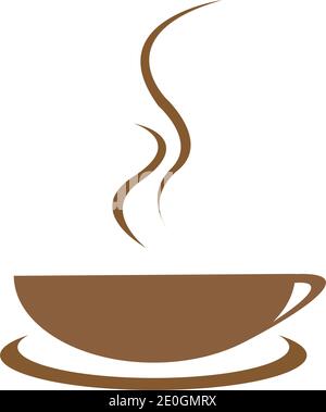 Coffee cup Logo Template vector icon design Stock Vector