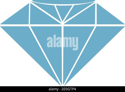 Diamond Logo Template vector icon illustration design Stock Vector