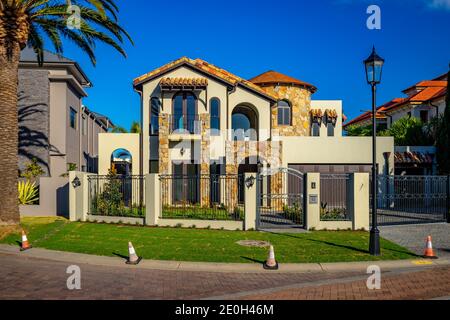 Gold Coast, Australia - Luxury house in Sovereign Islands, Paradise Point Stock Photo