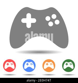 Gamepad console controller vector icon Stock Vector