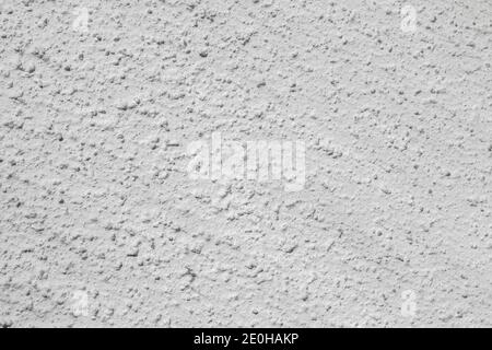 Plaster work on the wall inside or outside the house for background Stock Photo