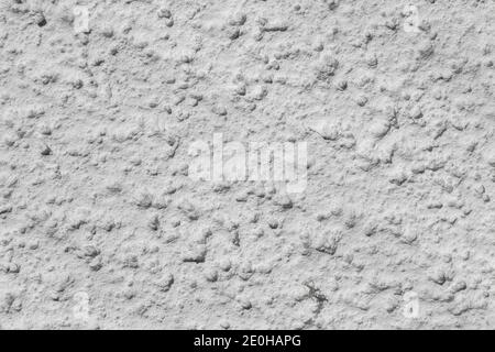 Plaster work on the wall inside or outside the house for background Stock Photo