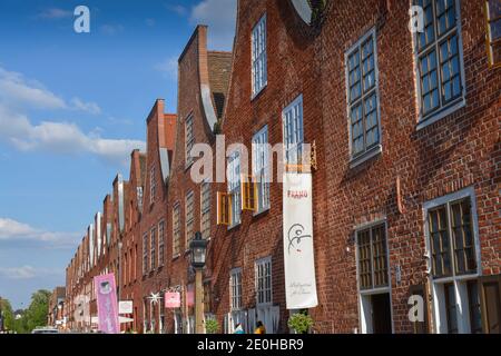 Hollaendisches Viertel, Mittelstrasse, Potsdam, Brandenburg, Deutschland Stock Photo