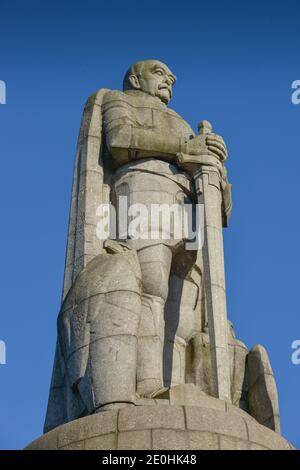 Bismarck-Denkmal, Seewartenstrasse, Neustadt, Hamburg, Deutschland Stock Photo