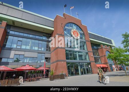 Millerntor-Stadion, St. Pauli, Hamburg, Deutschland Stock Photo