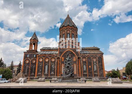 Church of the Holy Savior in Vartanants Square, Gyumri, Shirak Province, Armenia Stock Photo