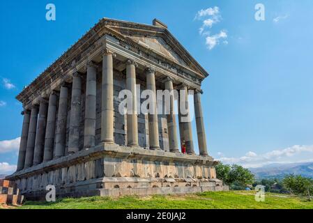 Garni Temple (1st-century AD), Garni, Kotayk Province, Armenia Stock Photo