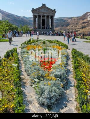 Garni Temple (1st-century AD), Garni, Kotayk Province, Armenia Stock Photo