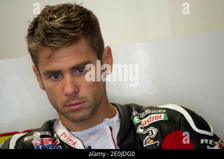 Spain's MotoGP rider Alvaro Bautista from Honda Gresini during MotoGP Netherlands Grand Prix in Assen, The Netherlands on June 29, 2012. Photo by Malkon/ABACAPRESS.COM Stock Photo