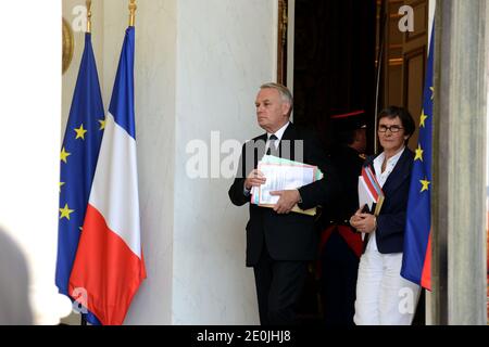 French Prime Minsiter Jean-Marc Ayrault and French President Francois ...