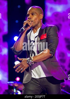 Kirk Franklin performing at the '2012 Essence Music Festival' held at the Mercedes Benz Superdome in New Orleans, Louisiana, USA on July 08, 2012. Photo by Craig Mulcahy/ABACAPRESS.COM Stock Photo