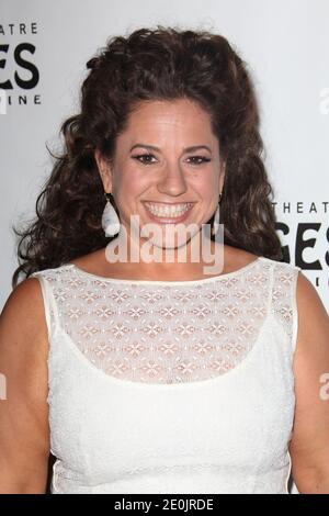 Marissa Jaret Winokur arriving at the opening night of Broadway musical