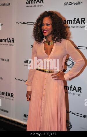 Actress and rapper Eve attends the amfAR and GBChealth event, 'Together to End AIDS', honoring Bill Gates, which kicks off the 19th International AIDS Conference, at the Kennedy Center in Washington, DC, USA on July 21, 2012. Photo by Ben Keller/ABACAPRESS.COM Stock Photo
