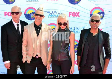 No Doubt attending the 2012 Teen Choice Awards held at the Gibson Amphitheatre in Universal City, Los Angeles, CA, USA on July 22, 2012. Photo by Tony DiMaio/ABACAPRESS.COM Stock Photo