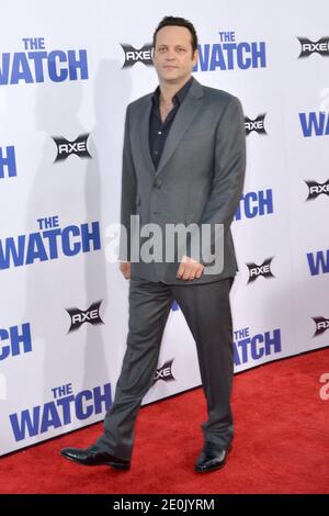 Vince Vaughn attending the 'The Watch' premiere held at the Grauman's Chinese Theatre in Hollywood, Los Angeles, CA, USA on July 23, 2012. Photo by Tony DiMaio/ABACAPRESS.COM Stock Photo