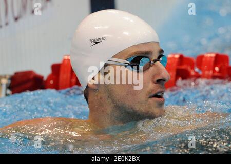 Australia's James Magnussen the favorite to win the 100 Meters Men Freestyle in the eliminatory round of 4X100 Meters Relay of swimming of the 2012 London Olympics Games in London, UK on July 29h, 2012. Photo by Henri Szwarc/ABACAPRESS.COM Stock Photo