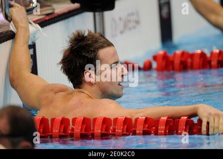 Australia's James Magnussen the favorite to win the 100 Meters Men Freestyle in the eliminatory round of 4X100 Meters Relay of swimming of the 2012 London Olympics Games in London, UK on July 29h, 2012. Photo by Henri Szwarc/ABACAPRESS.COM Stock Photo