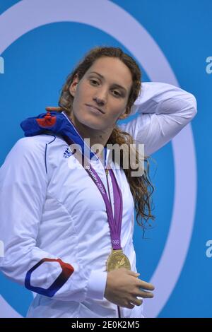 France s Camille Muffat Receiving The Gold Medal In The 400 Meters france-s-camille-muffat-receiving-the-gold-medal-in-the-400-meters