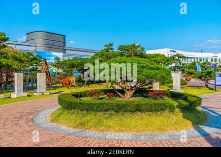 SUWON, KOREA, OCTOBER 24, 2019: Hwaseong museum at Suwon, Republic of Korea Stock Photo