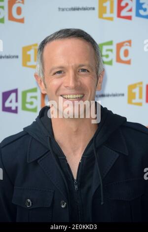 Samuel Etienne arriving at the annual press conference of France