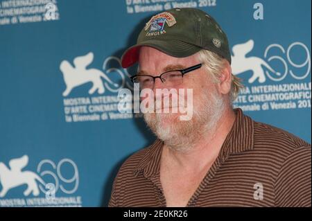 Philip Seymour Hoffman attending 'The Master' Photocall during the 69th Venice Film Festival held at the Palazzo del Casino in Venice, Italy on September 1, 2012. Photo by Nicolas Genin/ABACAPRESS.COM Stock Photo