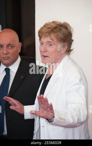 Robert Redford attending the 'The Company You Keep' photocall during the 69th Venice Film Festival held at the Palazzo del Casino in Venice, Italy on September 6, 2012. Photo by Nicolas Genin/ABACAPRESS.COM Stock Photo